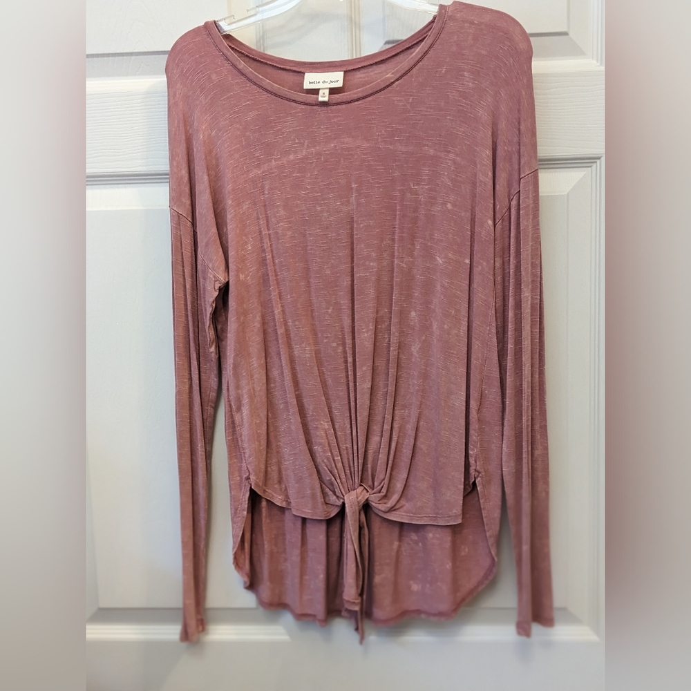 Belle du jour Small rose pink top